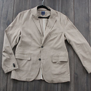 Goodale Tan Linen Blazer- Large